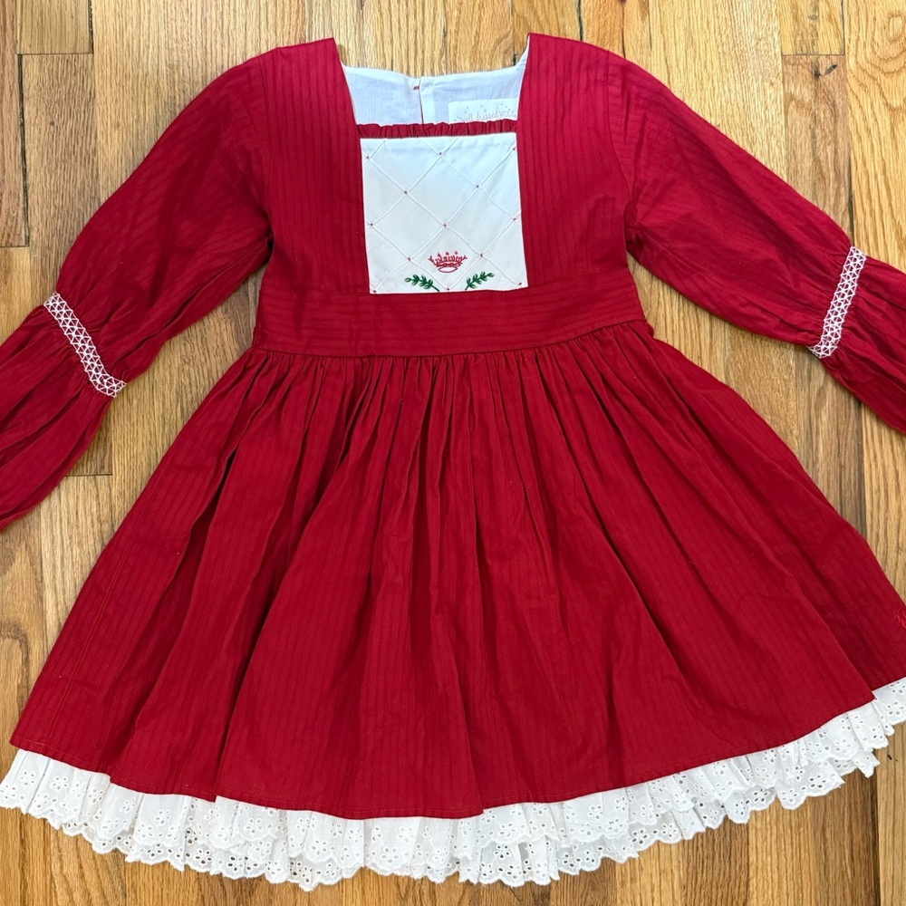 WELL DRESSED WOLF Red and White Dress